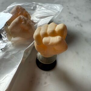 Set of 3 vintage fist punch spring loaded toy Hong Kong  1960s